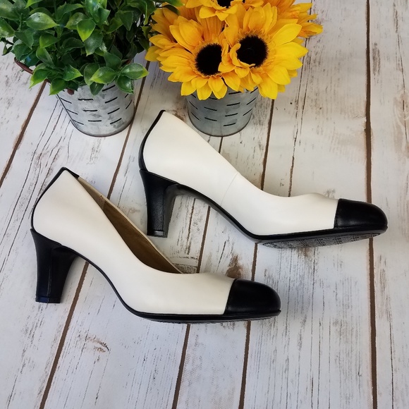 Giani Bernini Shoes - Giani Bernini RIYLAP white/black Heel